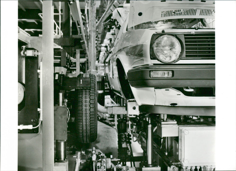 VW Golf - Vintage Photograph