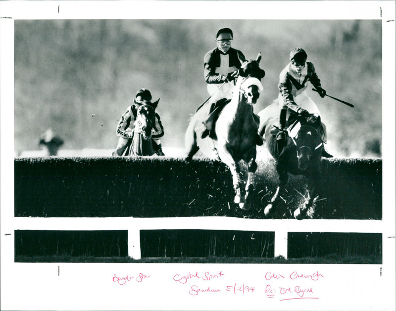 Baydan Star, Crystal Spirit and Chia Grevargh. - Vintage Photograph