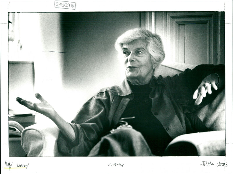 Mary Wesley - Vintage Photograph