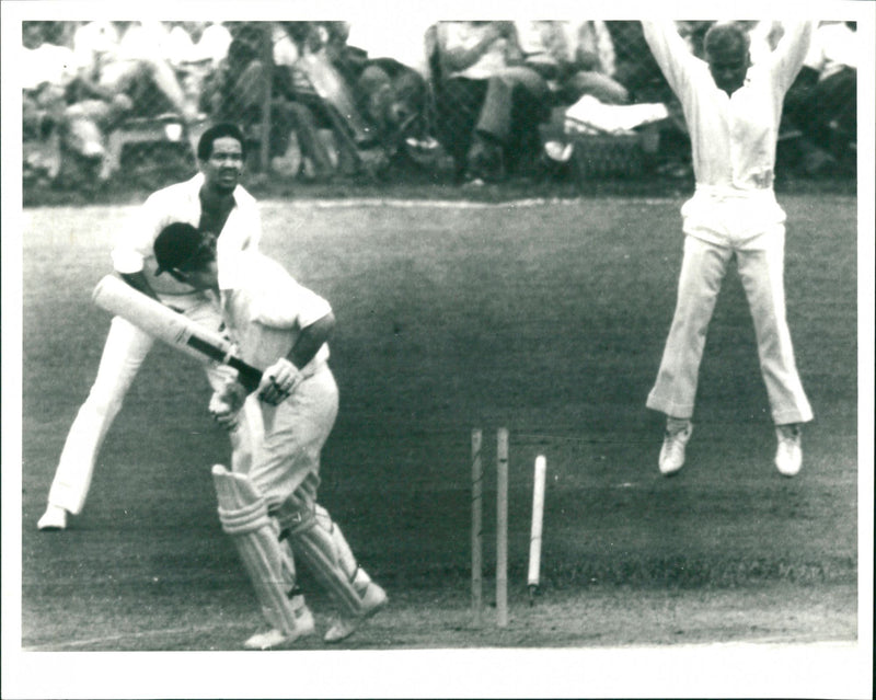 England Captain Mike Denness - Vintage Photograph