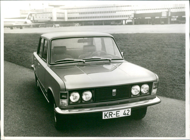 Polski Fiat 125p - Vintage Photograph