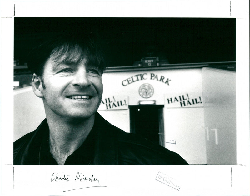 Charlie Nicholas - Vintage Photograph