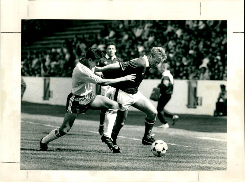 Football game - Vintage Photograph