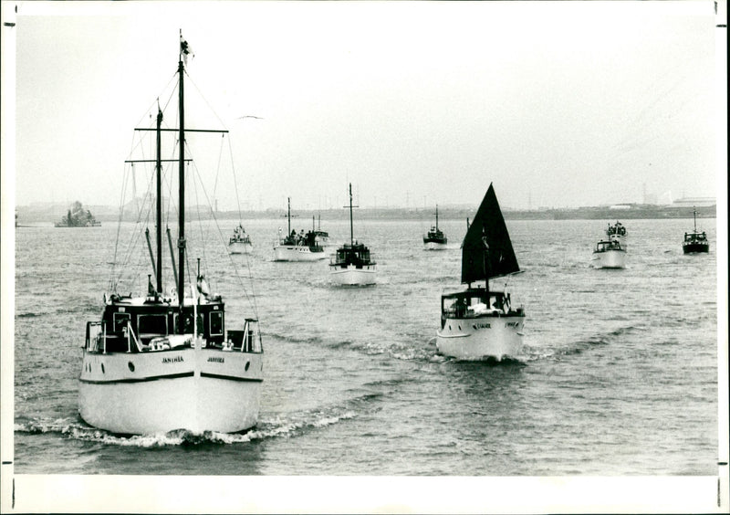 Ships - Vintage Photograph