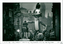 ! RANTA SOLUTEL " THE BEST MUSICAL IN agh ' Woody Woodpecker ' makes its way alo - Vintage Photograph