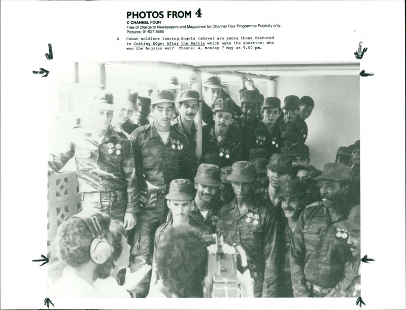 Cuban Soldiers Feature in Cutting Edge: After the Battle - Vintage Photograph