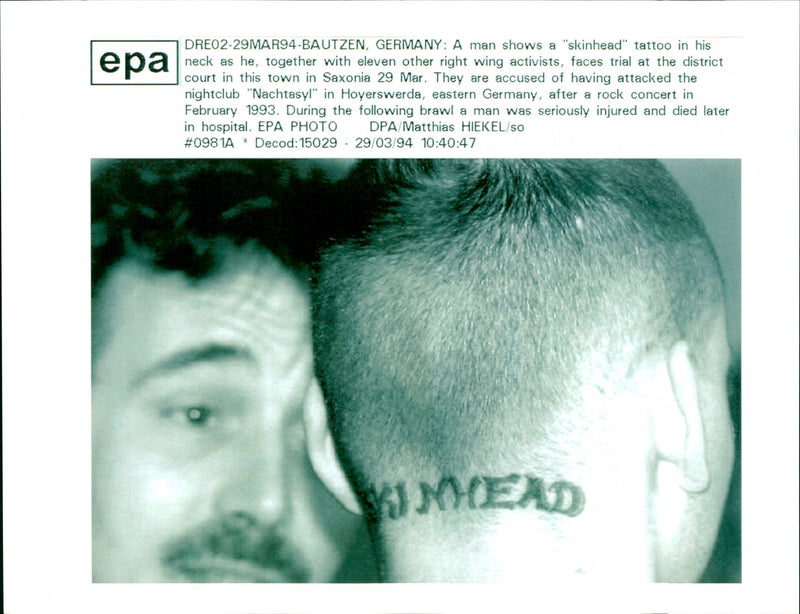 TOGETHER ROCK CONCERT DIED - Vintage Photograph