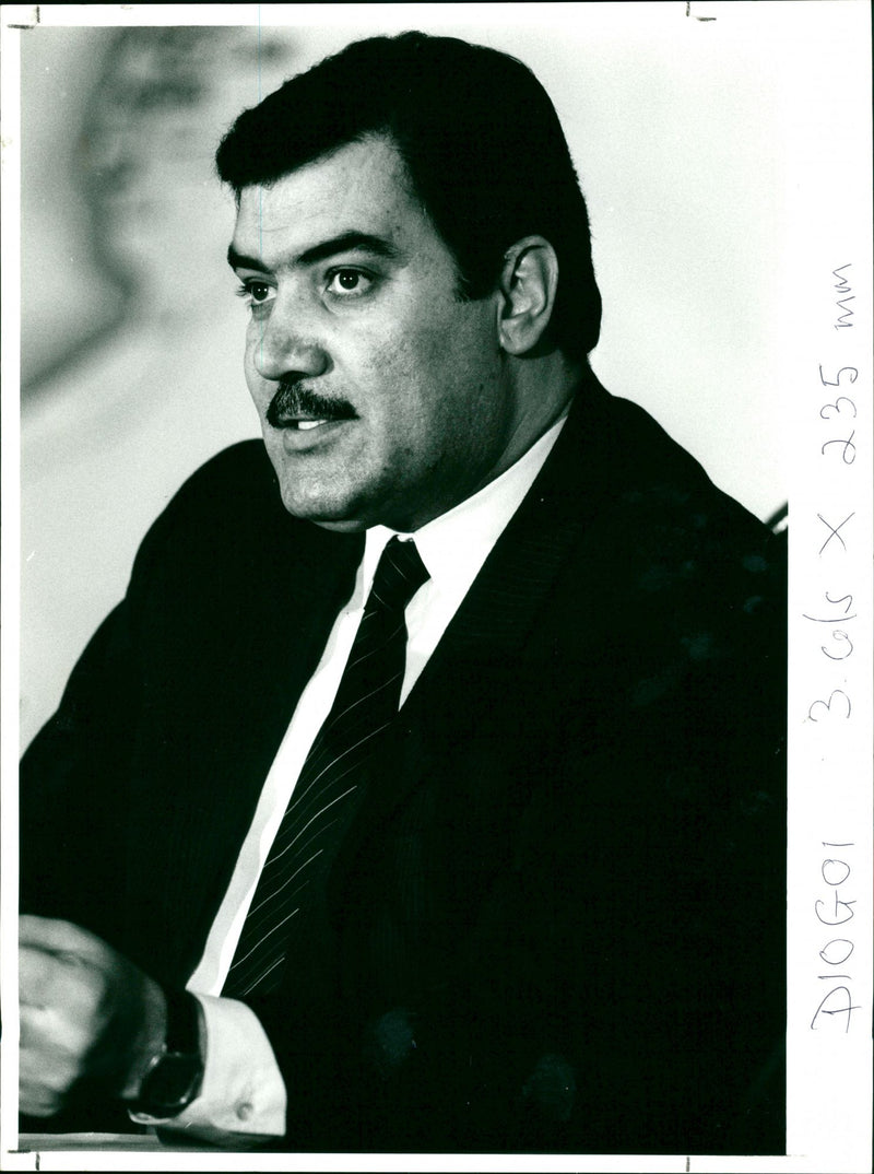 President Najibullah. - Vintage Photograph