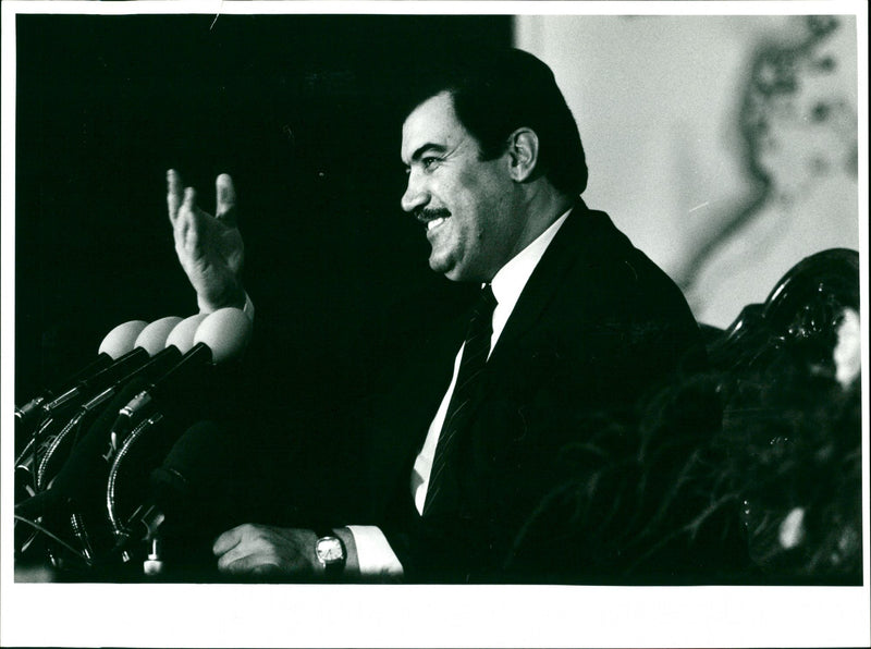 President Najibullah. - Vintage Photograph