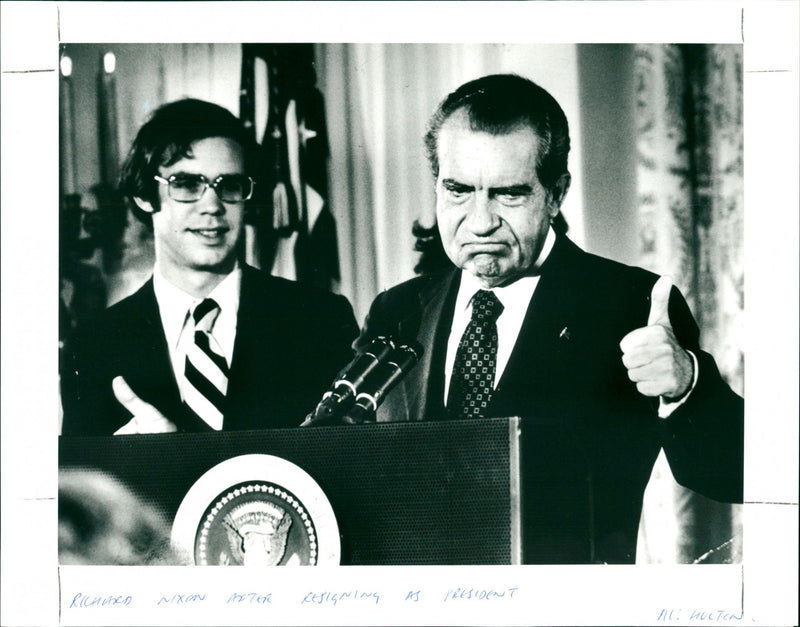 Richard Nixon - Vintage Photograph