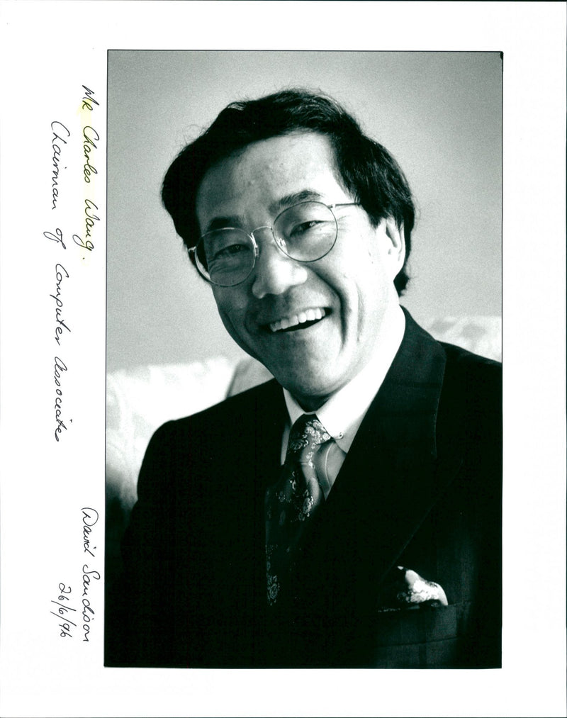 Mr. Charles Wang - Vintage Photograph