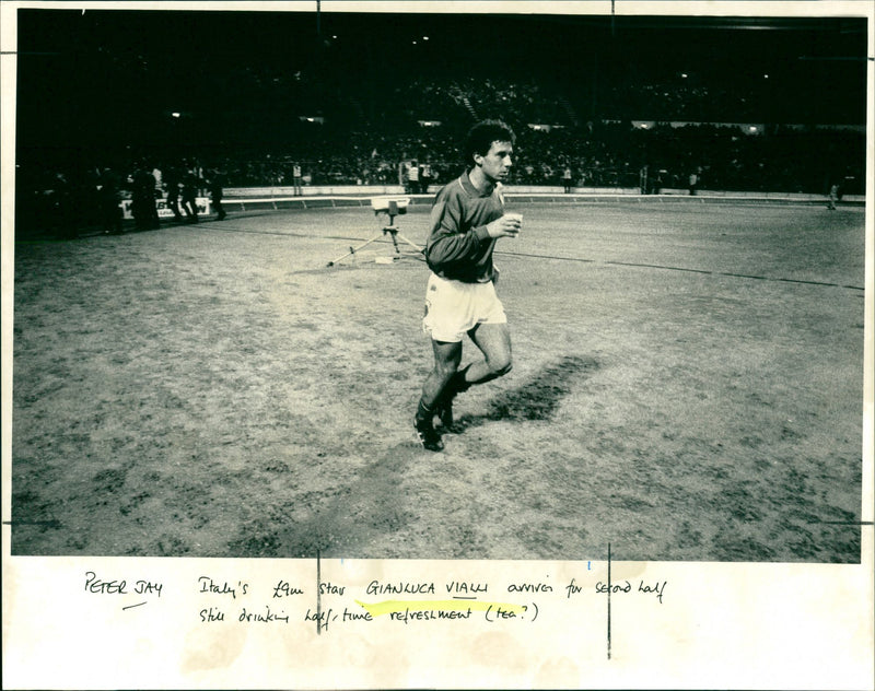 Gianluca Vialli - Vintage Photograph