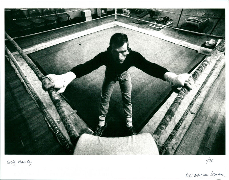 Billy Hardy. - Vintage Photograph