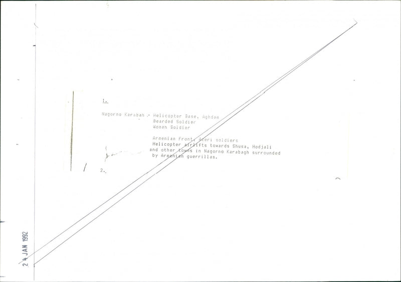 Nugarno Karabakh
Male and Female Soldiers - Vintage Photograph