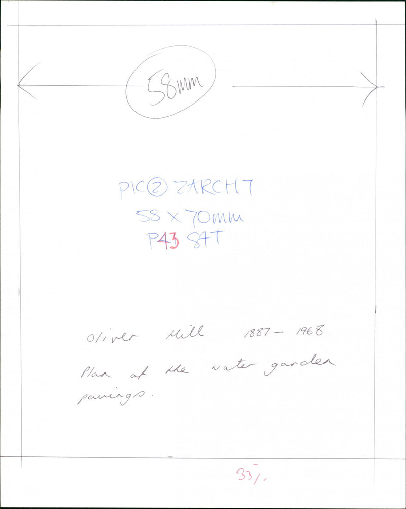 Oliver Mill - Vintage Photograph