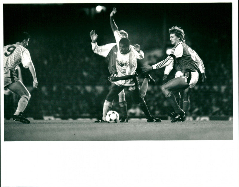 Football games - Vintage Photograph