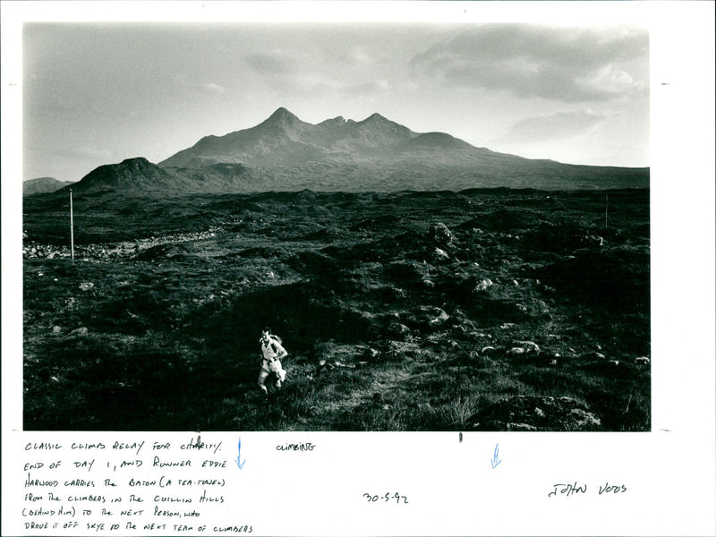 Climbing - Vintage Photograph