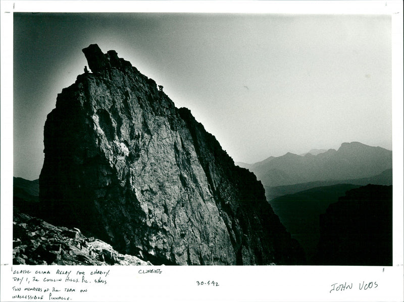 Climbing - Vintage Photograph