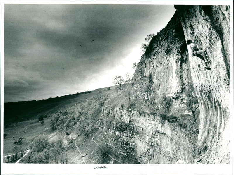 Climbing - Vintage Photograph