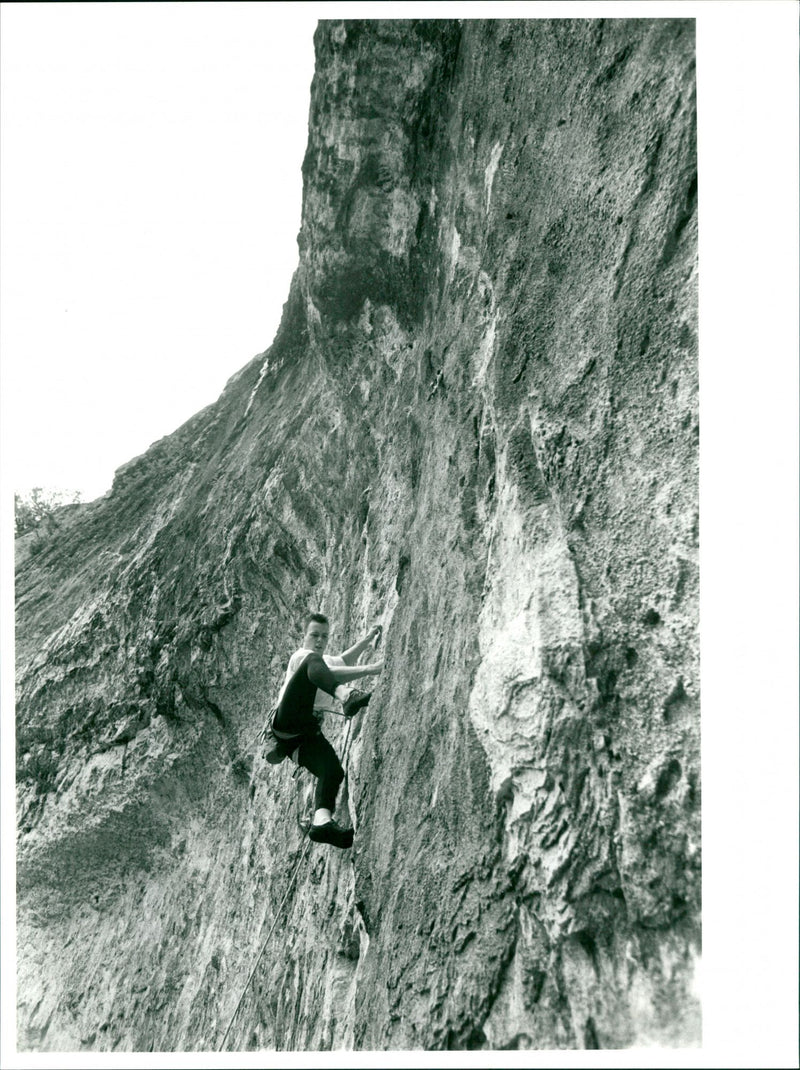 Climbing - Vintage Photograph