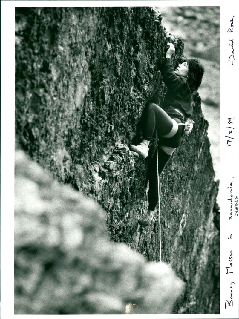 Climbing - Vintage Photograph