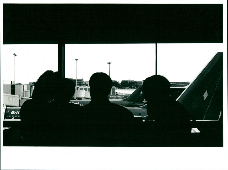 Strike on British Airways, August 1989 - Vintage Photograph