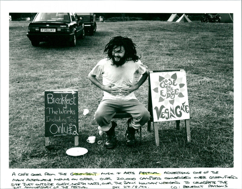 1994 FESTIVAL MUSIC INCLUDING - Vintage Photograph