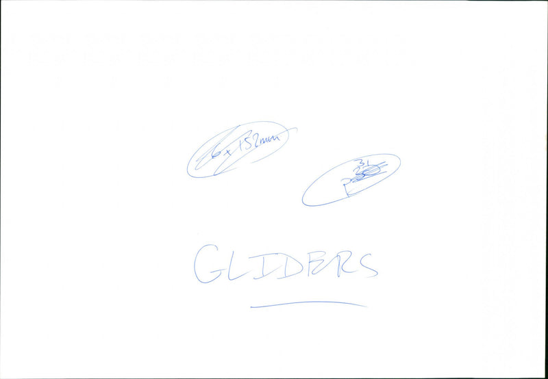 Gliders - Vintage Photograph