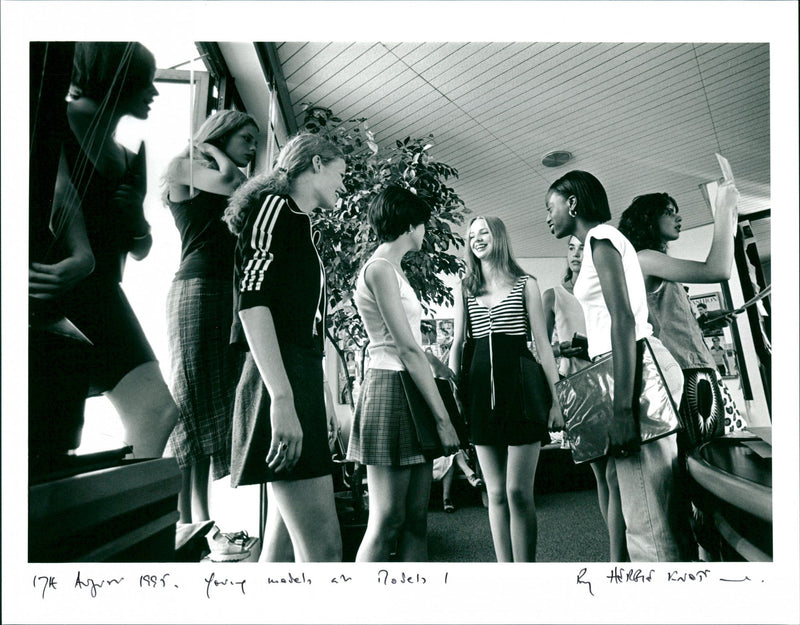 Young Models - Vintage Photograph