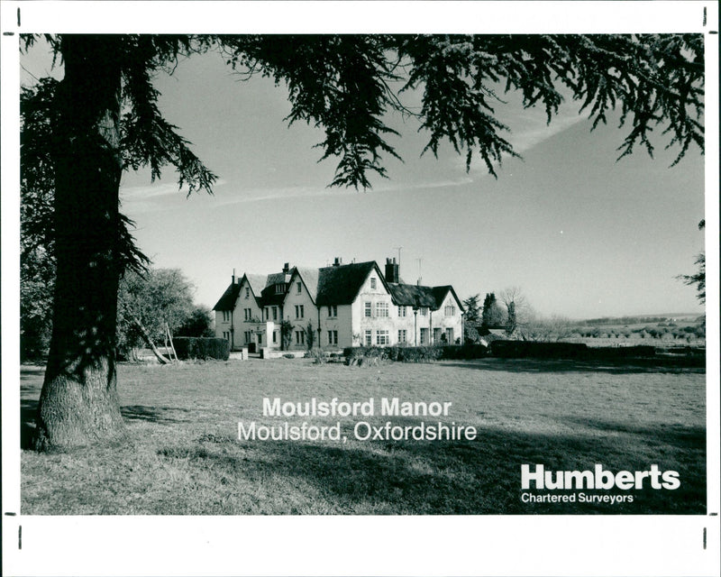 Moulsford Manor, Moulsford, Oxfordshire - Vintage Photograph