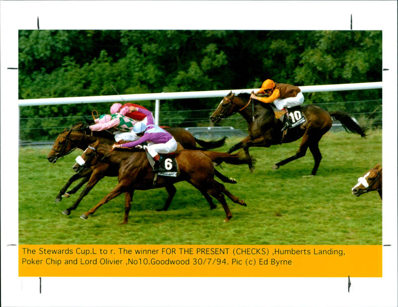 The Stewards Cup - Vintage Photograph