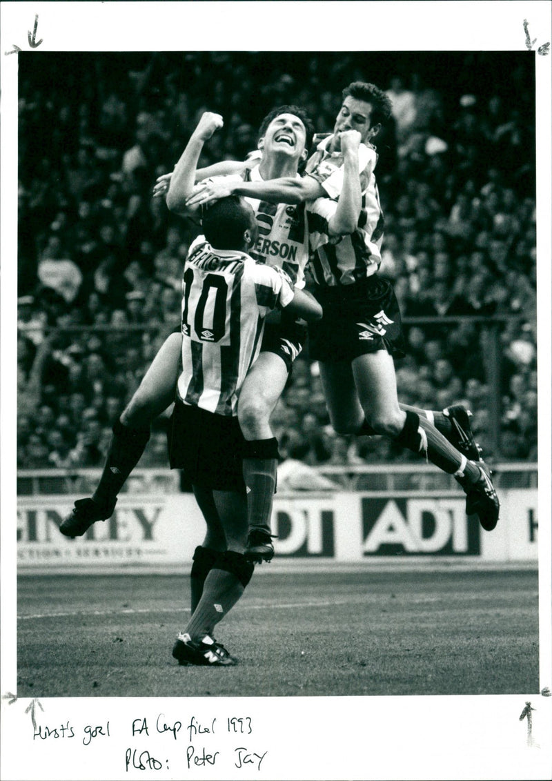 FA Cup Final 1993 - Vintage Photograph