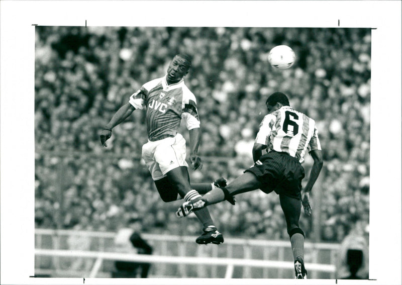 Football Game - Vintage Photograph