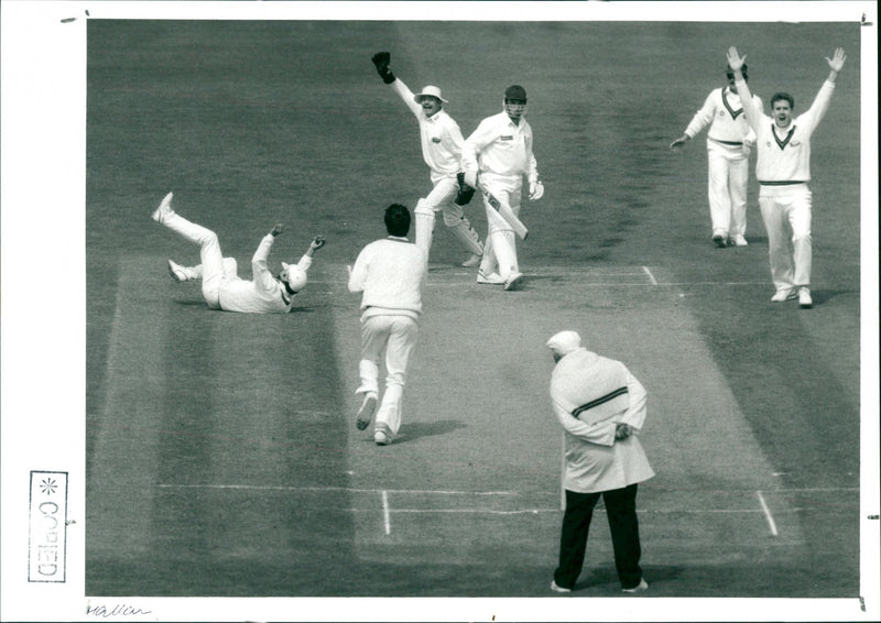 Cricket match - Vintage Photograph