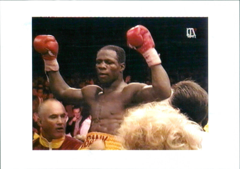 Chris Eubank - Vintage Photograph