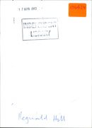 Reginald Hill - Vintage Photograph