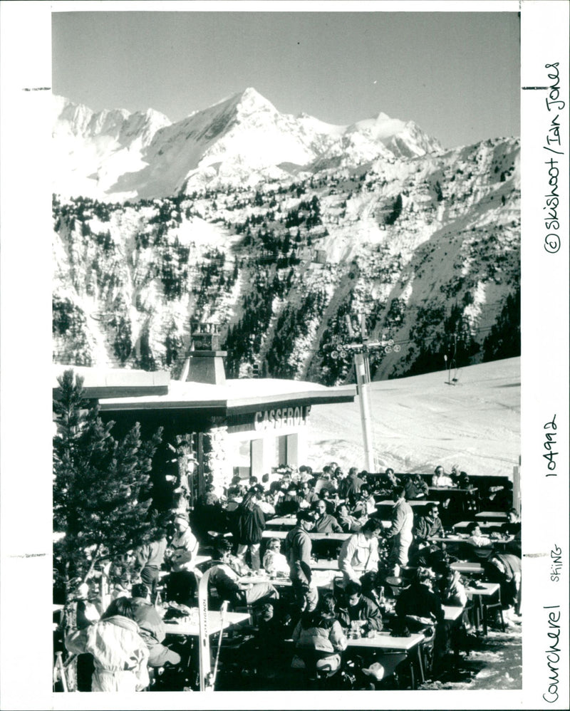 Skiing - Vintage Photograph