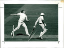 Cricket game - Vintage Photograph