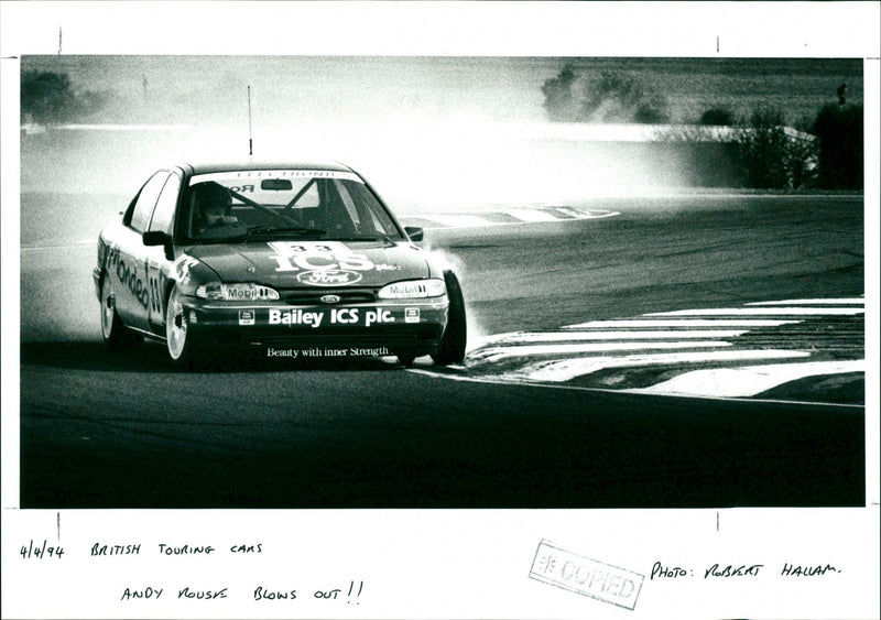 British Touring Cars - Vintage Photograph