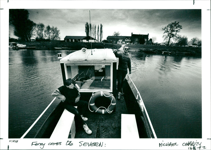 Ferry cross the Severn - Vintage Photograph