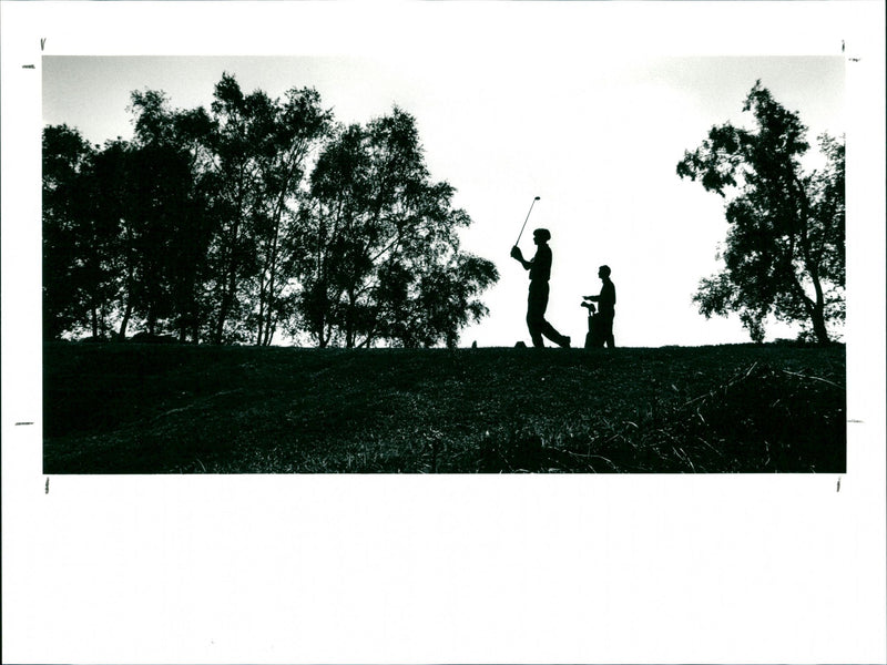 English Amateur Open Golf - Vintage Photograph