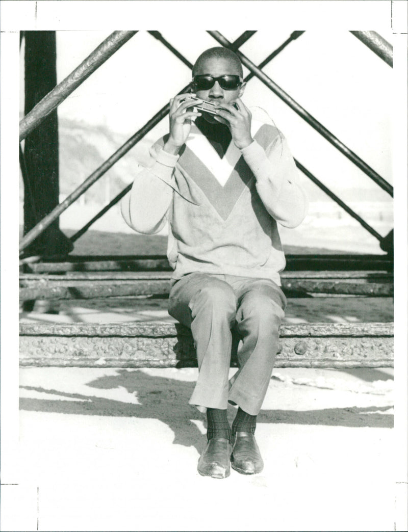 Stevie Wonder - Vintage Photograph