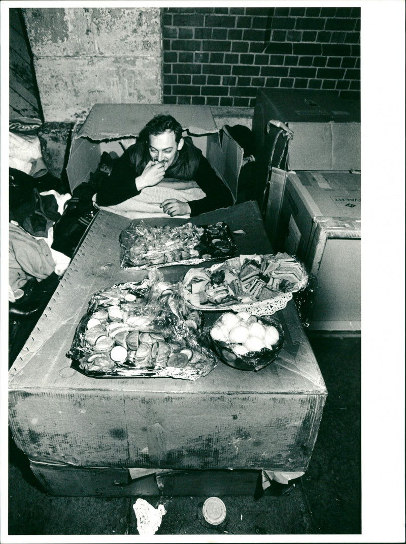 Homeless - Vintage Photograph