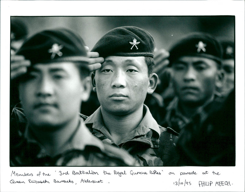 Royal Gurkha Rifles - Vintage Photograph