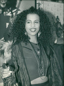 Neneh Cherry, Swedish singer-songwriter - Vintage Photograph