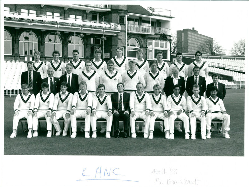 Lancashire Cricket Club - Vintage Photograph