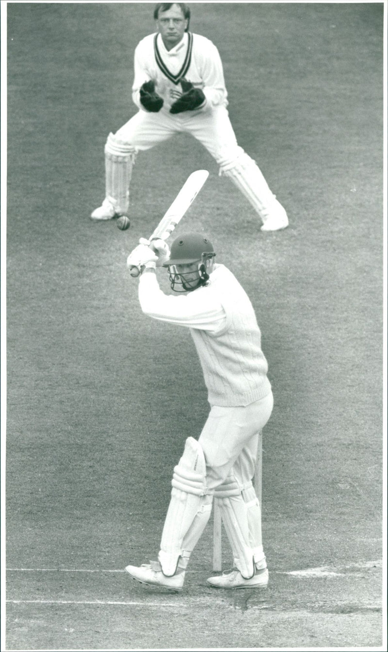 Cricket Lineups - Vintage Photograph