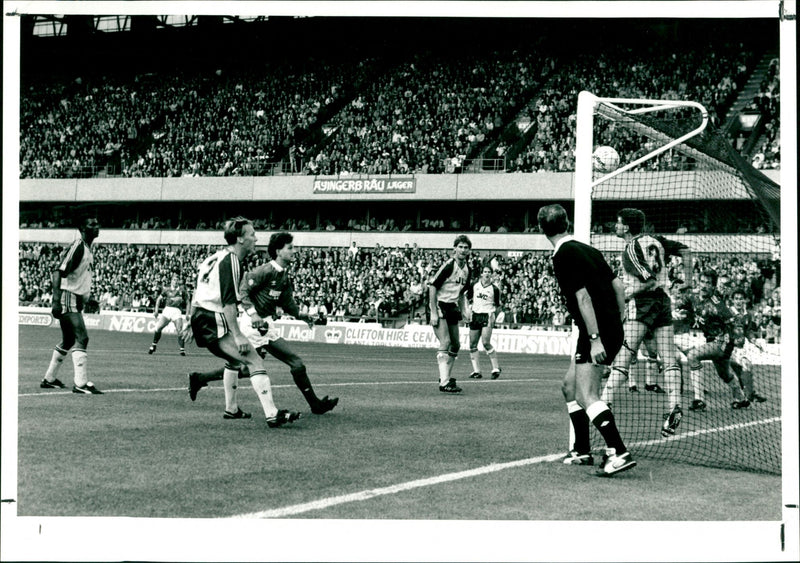 Football match - Vintage Photograph