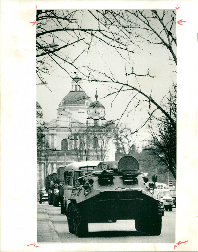 Military Vehicle - Vintage Photograph