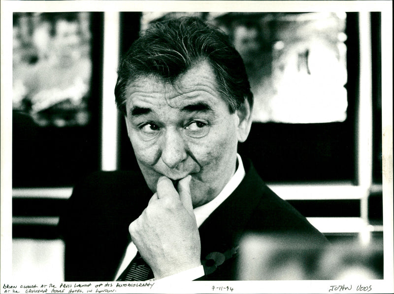Brian Clough - Vintage Photograph